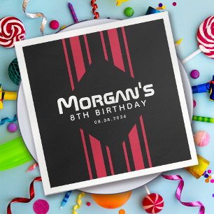 Race on Over Racing Cars Birthday Party Napkins