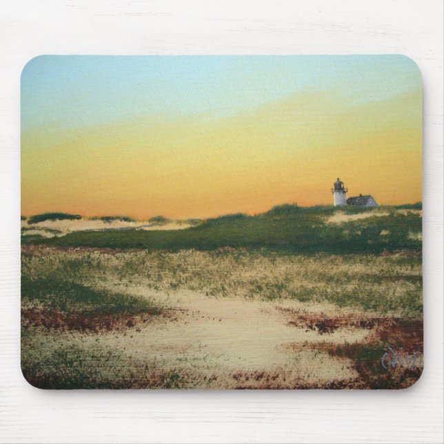 Race Point Cape Cod Lighthouse Mousepad (Front)