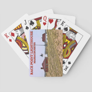 Race Point Lighthouse, Cape Cod, Massachusetts Poker Cards