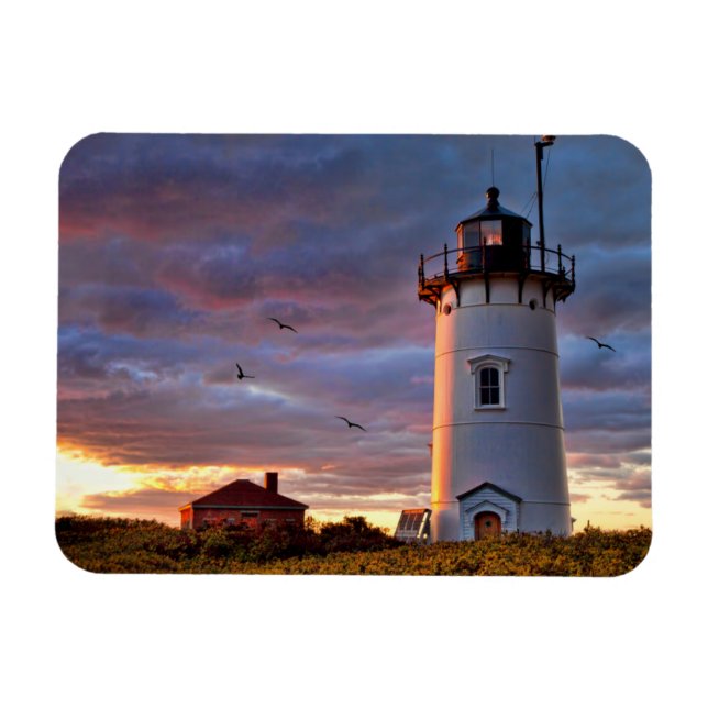Race Point Lighthouse Magnet (Horizontal)