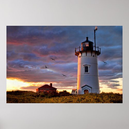 Race Point Lighthouse Poster