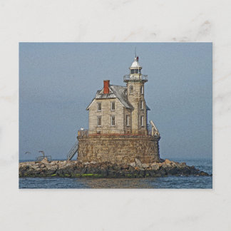 Race Rock Light House Postcard