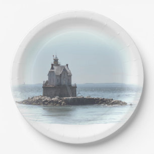 Race Rock Lighthouse - In A Lighter Tone Paper Plates
