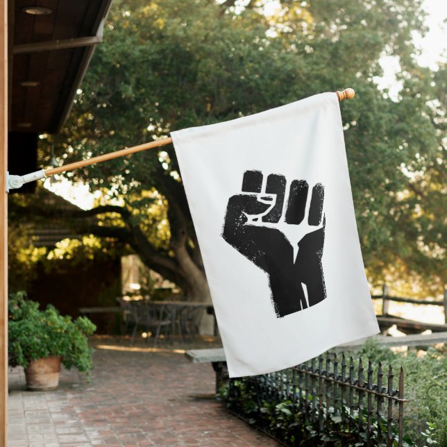 Race Solidarity House Flag (In SItu)