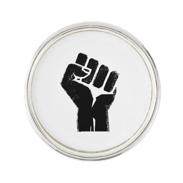 Race Solidarity Lapel Pin (Front)