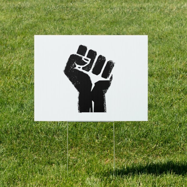 Race Solidarity Sign (Insitu)