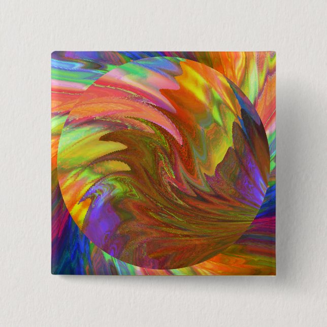 Race the Sun Pinback Button (Front)