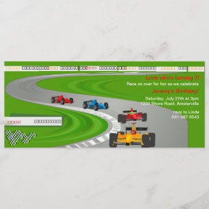 Race to the Finish Invitation