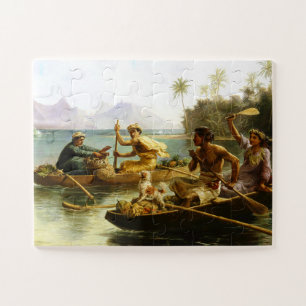 Race to the market, Chevalier Jigsaw Puzzle