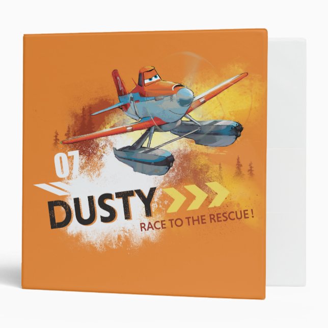 Race To The Rescue 3 Ring Binder (Front/Inside)