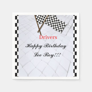 Race to Victory Theme Napkins