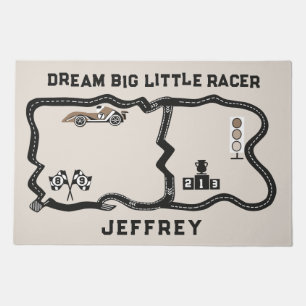 Race Track Interactive Kids Play Mat