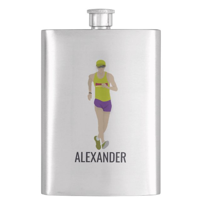 Race Walking Flask (Front)