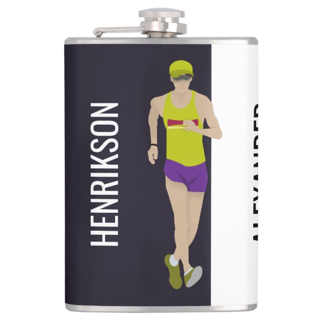 Race Walking Flask (Front)