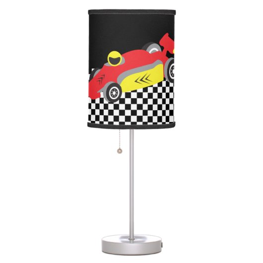 Racecar room table lamp (Right)
