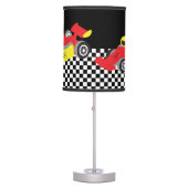 Racecar room table lamp (Front)