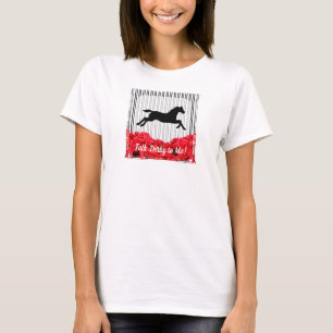Racehorse and Roses Derby T-Shirt