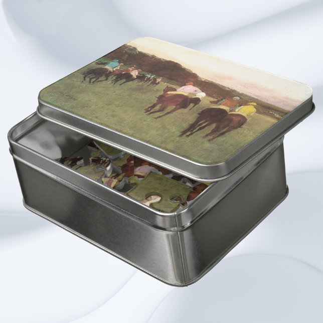 Racehorses at Longchamp by Edgar Degas Jigsaw Puzzle (Creator Uploaded)