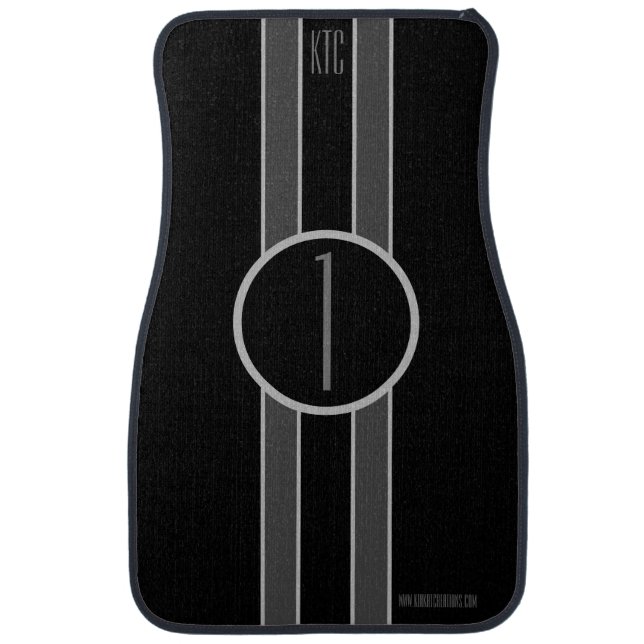 Racer 1 car floor mat (Front)