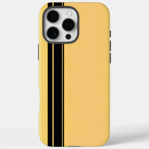 Racer Black on Gold iPhone 7/7, Tough iPhone 16 Pro Max Case