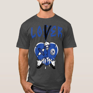 Racer Blue 5s Tee To Match Loser Lover Heart 5 Rac