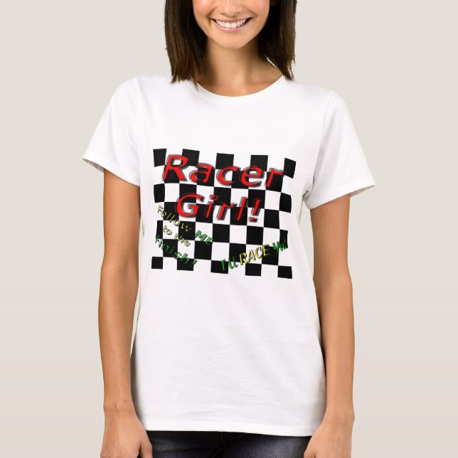 RACER GIRL T-Shirt (Front)