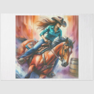 Racer Girl Tissue Paper