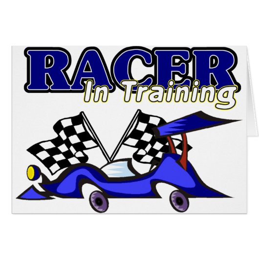 Racer In Training Cards (Front Horizontal)