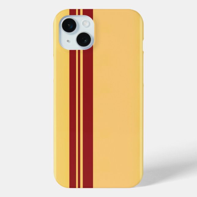 Racer Red on Gold iPhone 6/6s, Tough Case-Mate iPhone Case (Back)