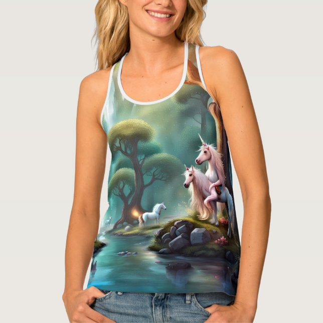 -  Racerback Tank Top (Front)