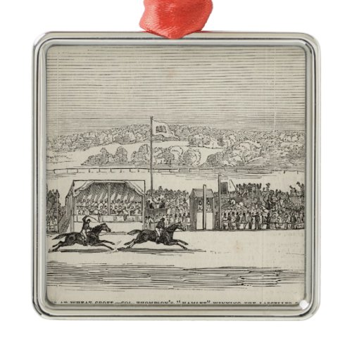 Races at Wheat Croft: Col. Thompson's 'Hamlet' Metal Ornament
