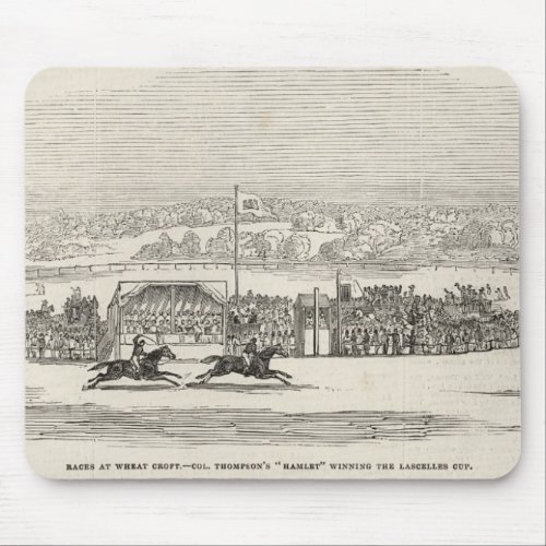 Races at Wheat Croft Col Thompsons Hamlet Mouse Pad