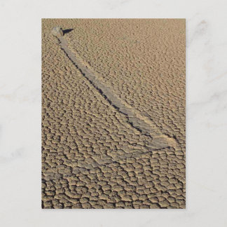 Racetrack Playa Sliding Stones Moving Rocks Postcard