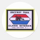 ENGLISHTOWN RACEWAY PARK CLASS WINNER STICKER