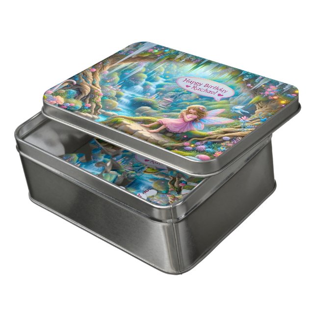 RACHAEL~ Birthday ~ In a Grotto ~ Puzzle (Lid Open)