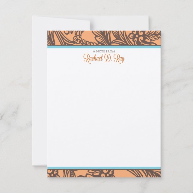 Rachael Ray custom Flat Note Cards (Front)