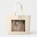 racheal and her friend in your imagination large tote bag