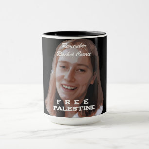 Rachel Corrie Free Palestine Mug