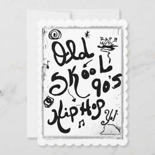 Rachel Doodle Art - Old-Skool 90's Hip-Hop (Front)