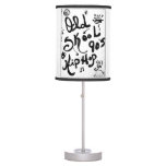 Rachel Doodle Art - Old-skool 90&#39;s Hip-hop Table Lamp at Zazzle