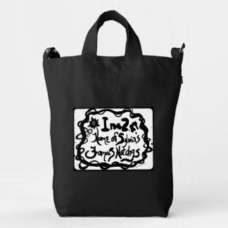 Rachel Doodle Art - Sylvia's Famous Hotdogs Duck Bag