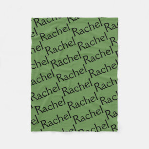 Rachel from Orphan Black,character name repeat pat Fleece Blanket