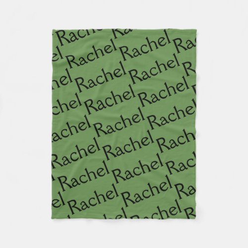 Rachel from Orphan Blackcharacter name repeat pat Fleece Blanket