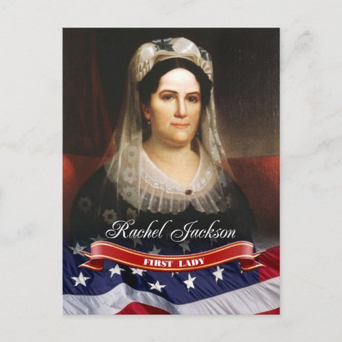 Rachel Jackson First Lady of the US Postcard