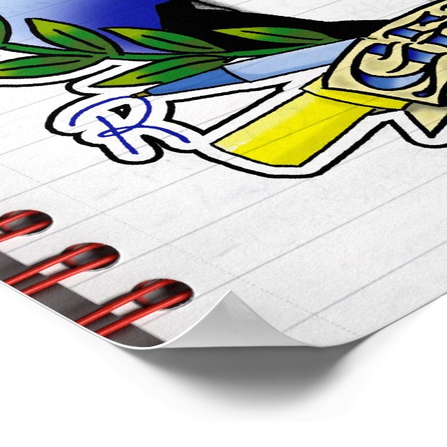 Rachel Maddow Geek Pride Poster (Corner)