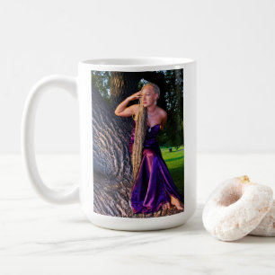 Rachel Mug with Purple Dress
