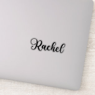 Rachel Name - Handwritten Calligraphy Sticker
