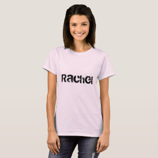 Rachel,name of Orphan Black character,block letter T-Shirt
