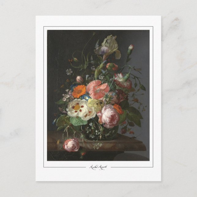 Rachel Ruysch #35 - Fine Art Postcard (Front)