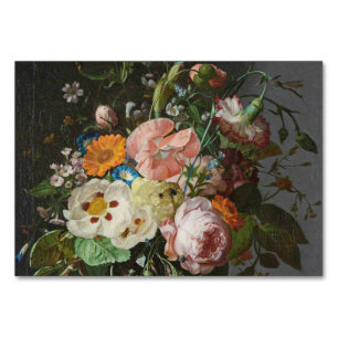 Rachel Ruysch - Still Life with Flowers Table Number